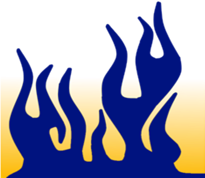 Blue Optimus Prime Flames - Prime (420x420)
