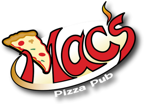 Mac's Pizza Pub - Macs Pizza Logo (500x357)