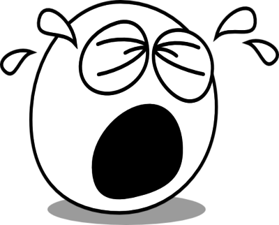 Coloring Trend Thumbnail Size Tears Clip Art Crying - Cry Png (400x322)