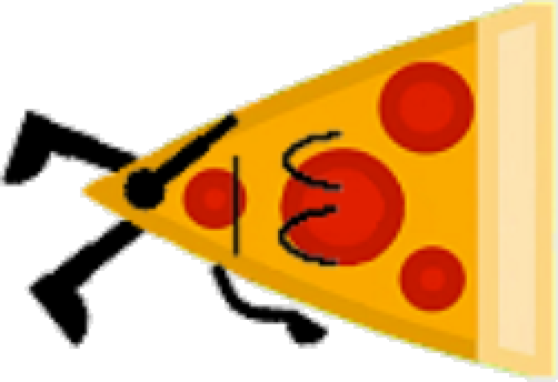 Sleeping Pizza - Brawl Of The Objects Pizza (502x344)