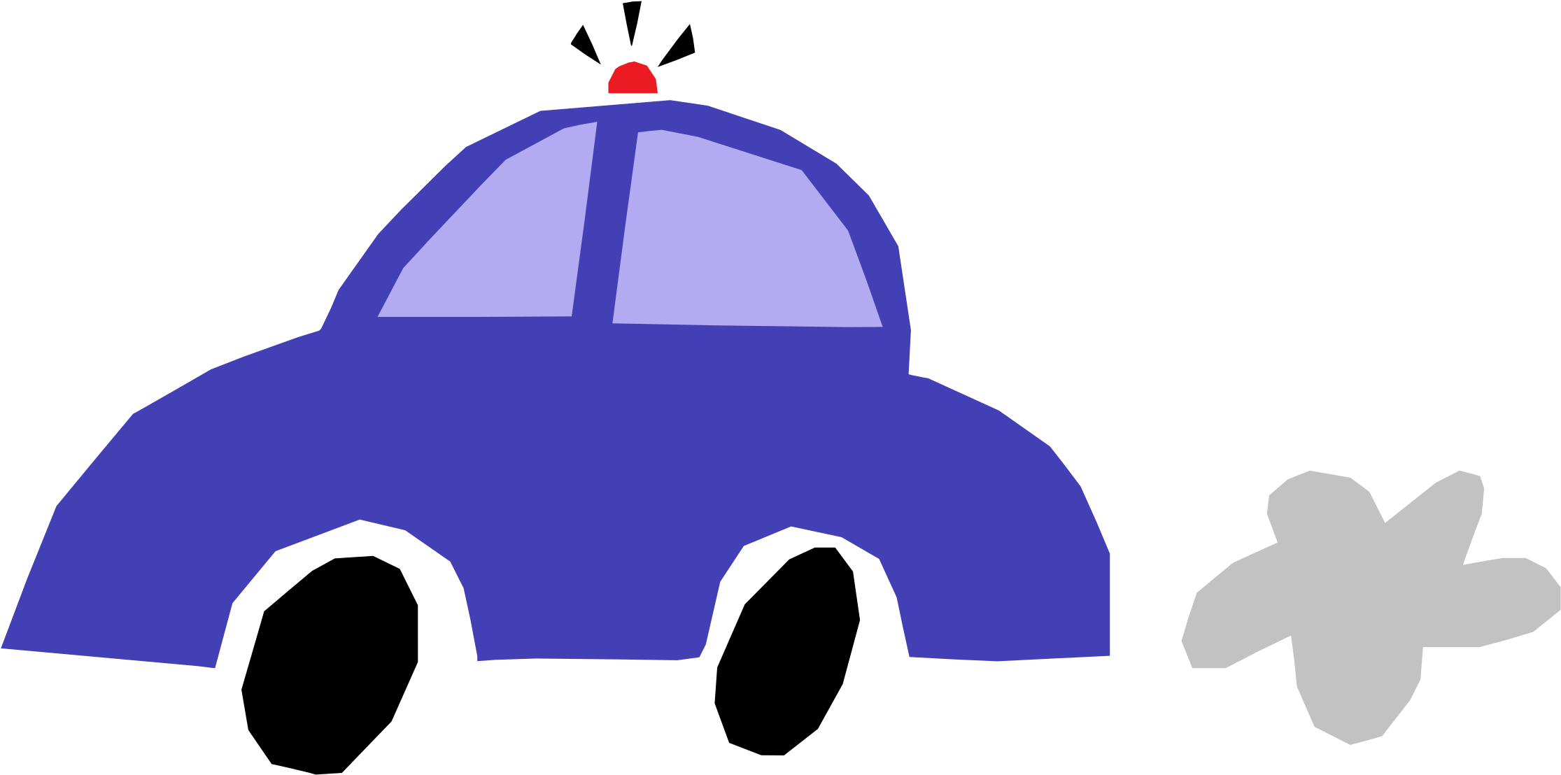 This Free Icons Png Design Of Police Car Refixed - Whimsy Word Search: Abc's, Letters: Teasing Both Sides (2400x1259)