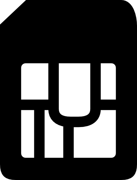 Sim Card Clipart Svg - Sim Card Clip Art (456x598)