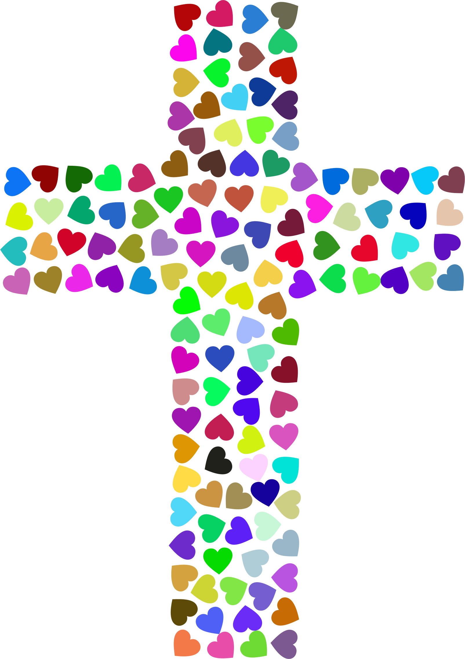 Big Image - Illustration Of A Christian Cross (1604x2274)