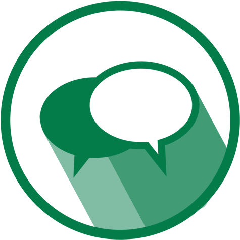 Healthy Food Sends The Right Message - Circle (500x500)