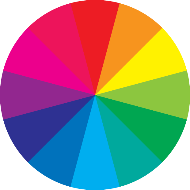 Dividing A Colour Wheel - 12 Segment Colour Wheel (620x620)