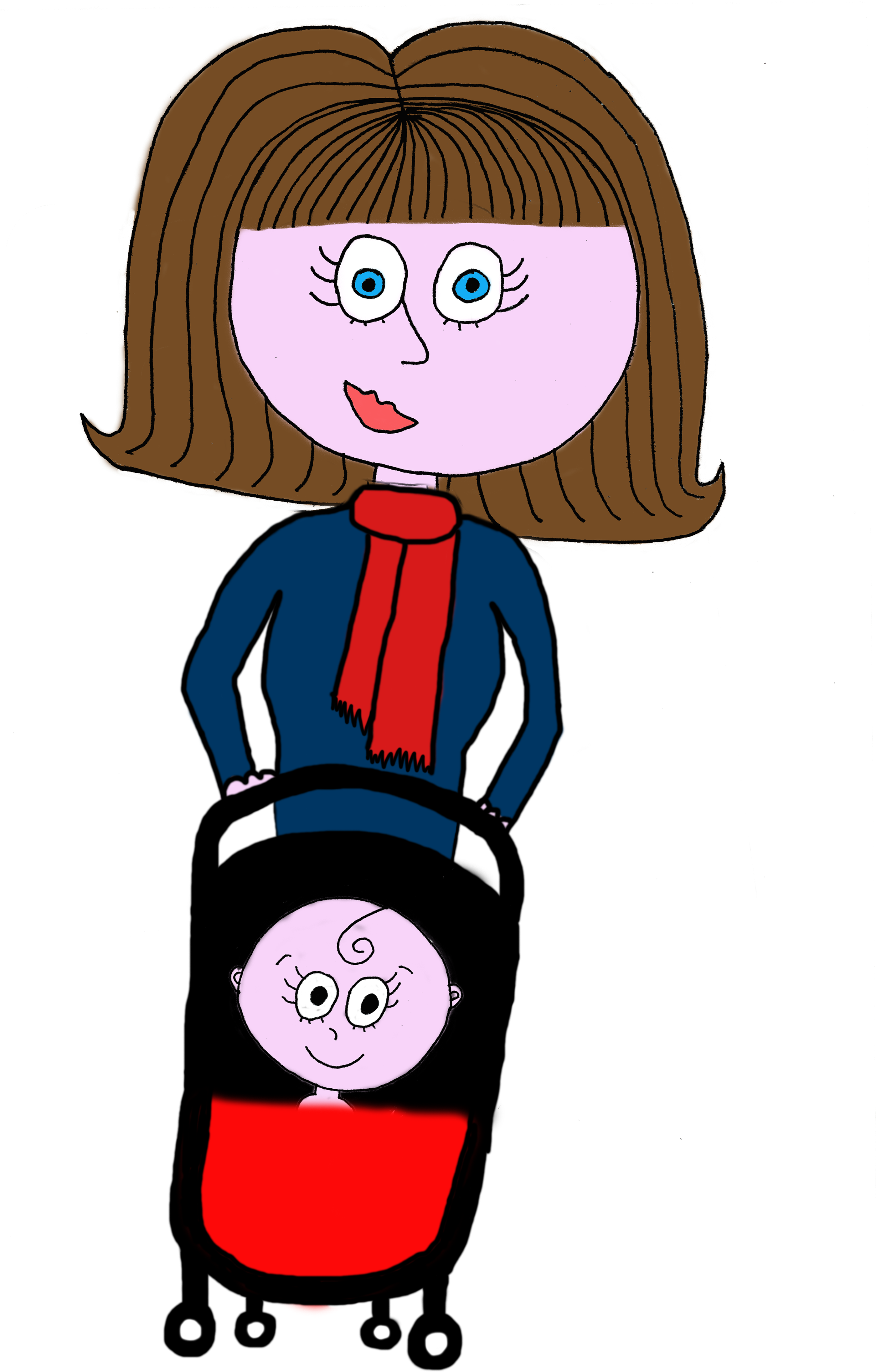 Similarly To Lucy's, I Got An Image From The Internet - Cartoon (3500x4572)