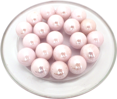 1 Canica Rosé-perle 16 Mm Canicas De Vidrio - Rasgulla (800x1000)