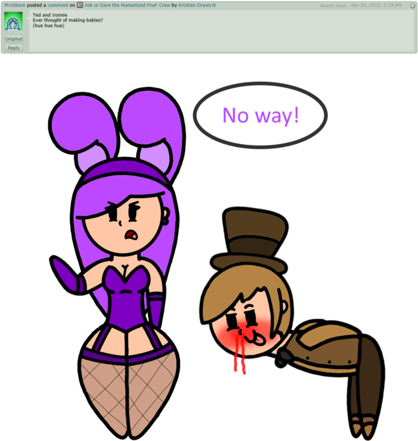 Ask The Humanized Fnaf Crew Question 35 By Kriztian-draws - Fnaf Ask Deviantart (895x892)