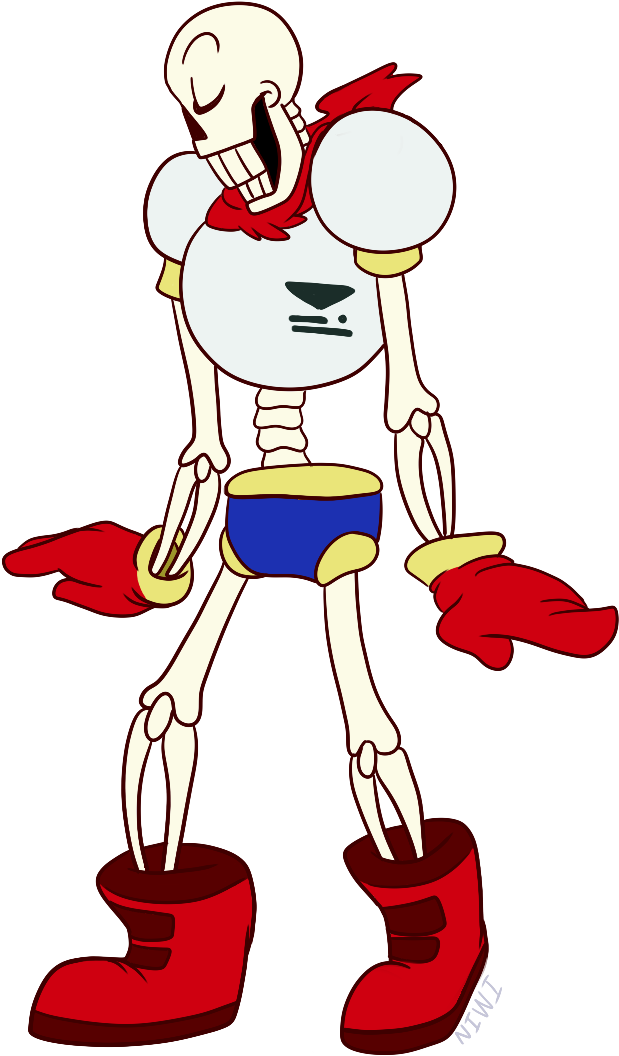 Moonwalk'in Papyrus By Niwinoodle - Papyrus Transparent (700x1100)