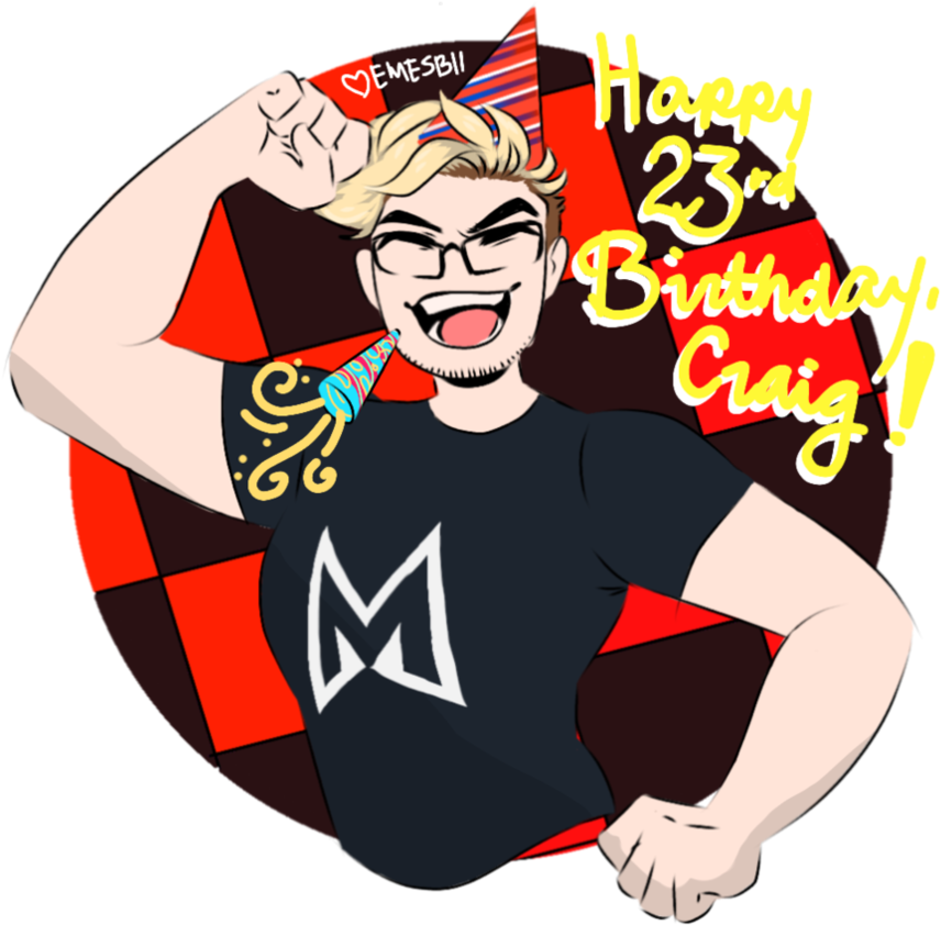 A Birthday Drawing For A Birthday Mini Ladd - Drawing (894x894)