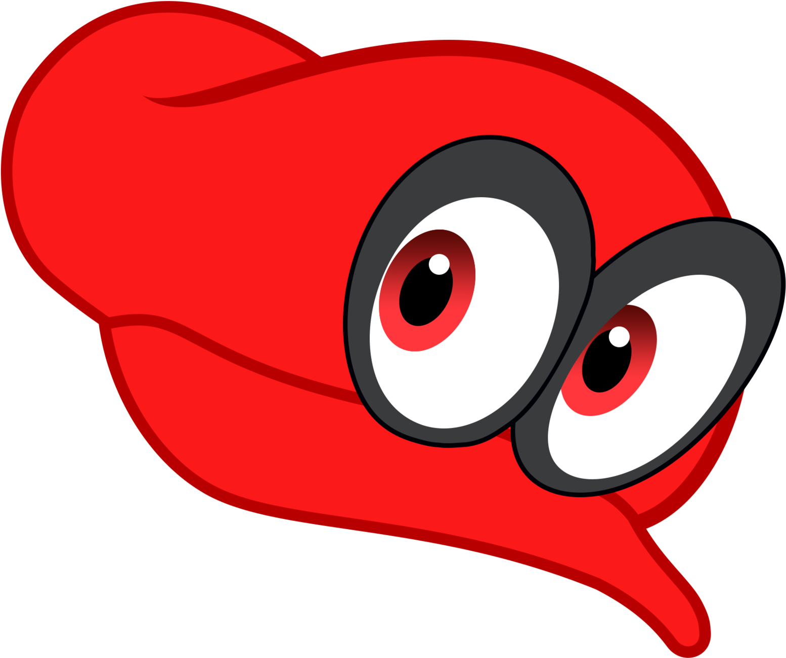 Mario's Odyssey Hat Vector By Greenmachine987 On Deviantart - Super Mario Odyssey Hat Png (1600x1389)