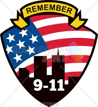 Stock Illustration Of Old Fashioned Cartoon Drawing - Easy Drawing Of The Twin Towers (340x371)