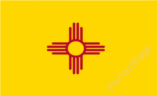 New Mexico Flag - New Mexico State Flag (500x500)