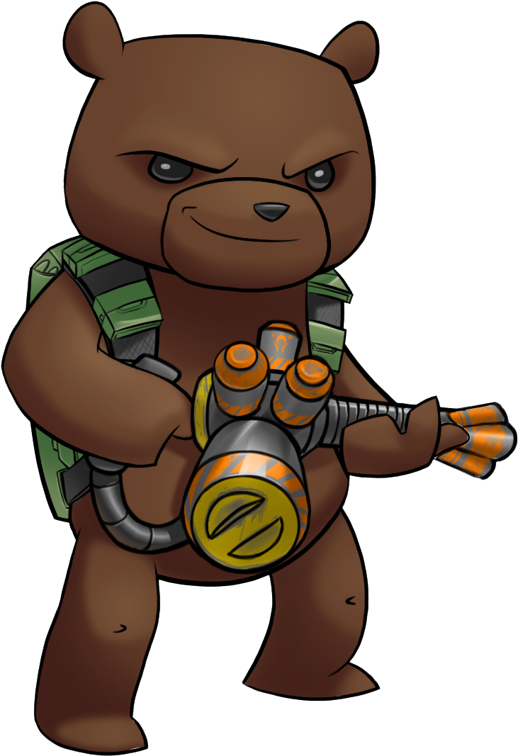 Battle Bears Gold Soldier (737x1073)