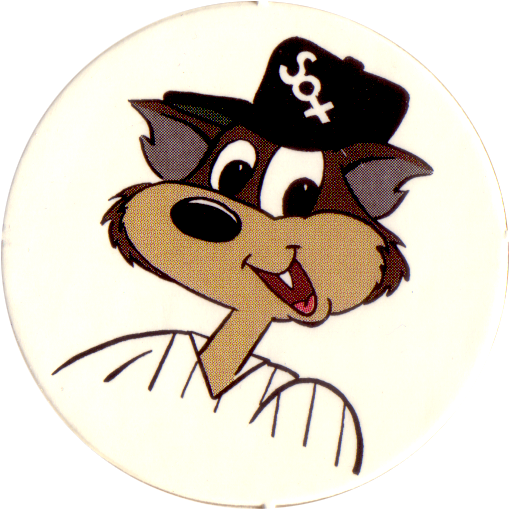 Chicago White Sox Squirrel Or Something Wearing Sox - Chicago White Sox Cartoon (510x510)