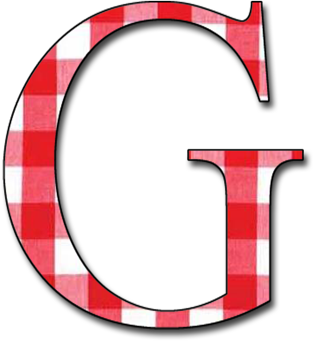 Ꭿϧc ‿✿⁀ - Letter G No Background (1200x1200)