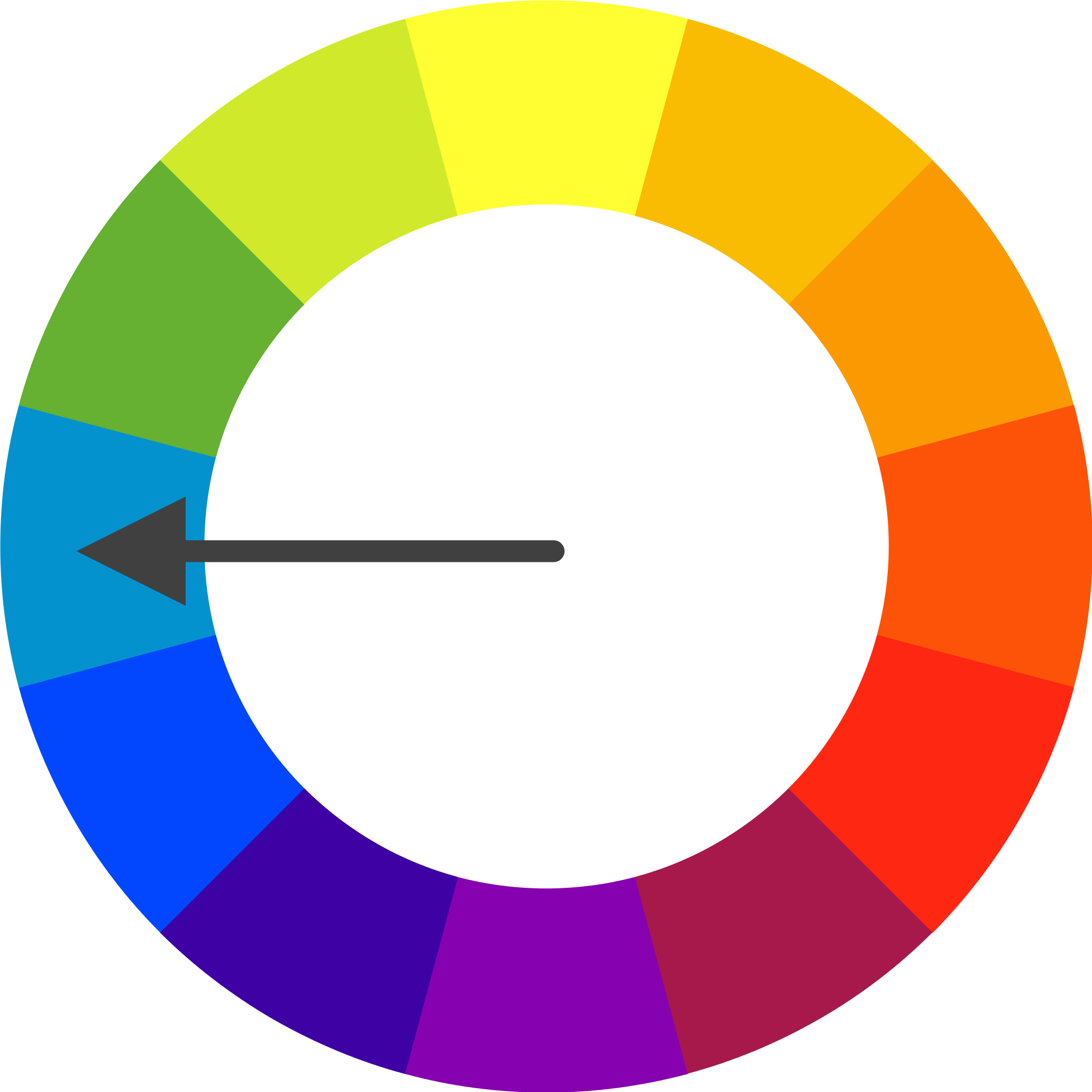 Color Theory Basics - Complementary Color Of Yellow (2000x2000)