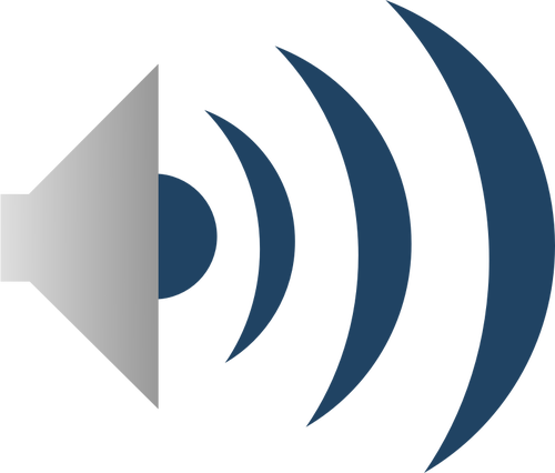 Sound Emitter Icon Vector Clip Art Public Domain Vectors - Audio Icon (500x426)