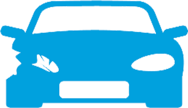 Paintless Dent Repair Cost Estimator - Png White Car Icon (640x485)