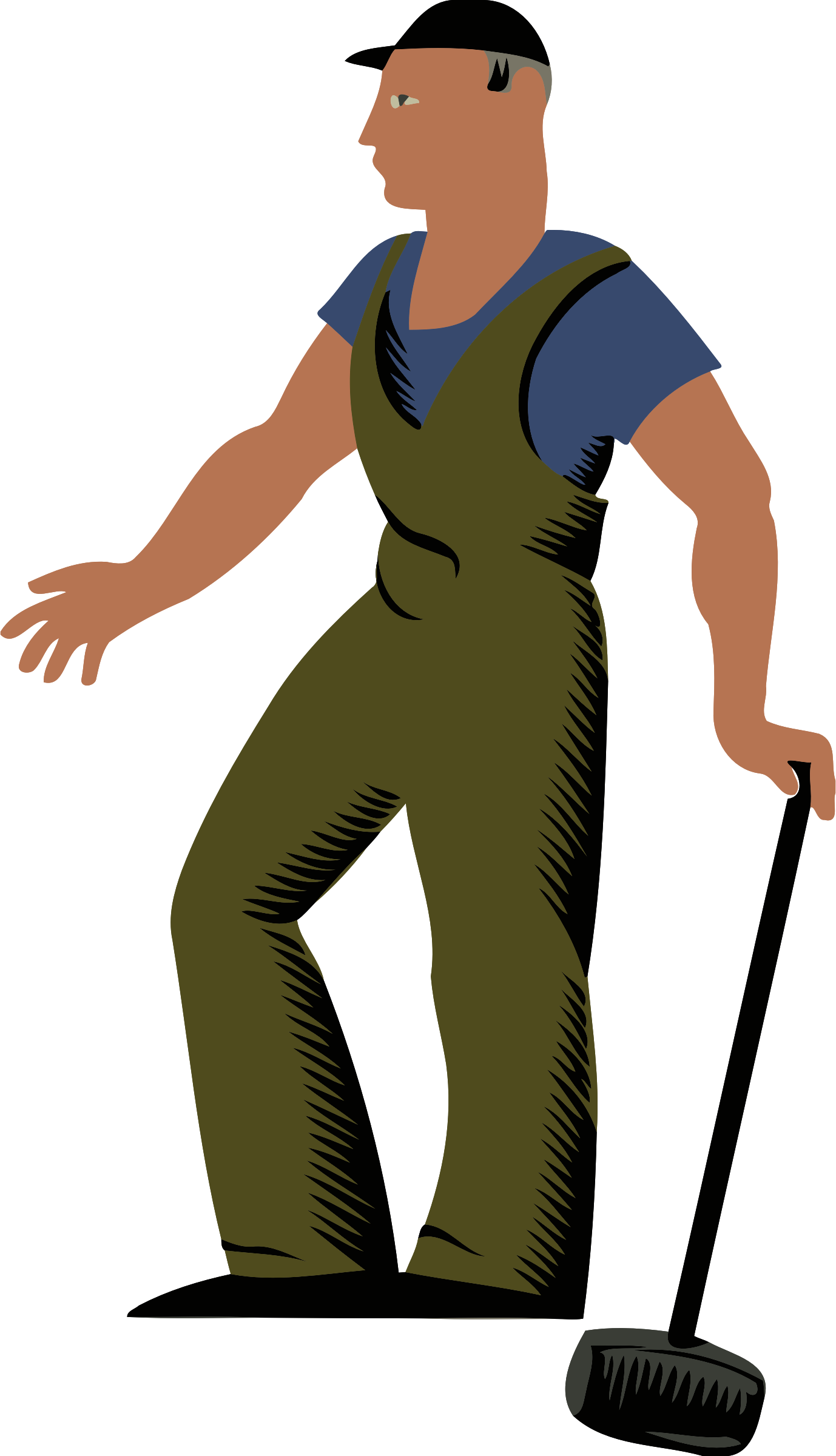 Laborer Clip Art - Laborer Clip Art (1378x2400)