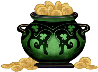 Pot Of Gold Drawing - St Patrick's Day Paintings (400x400)