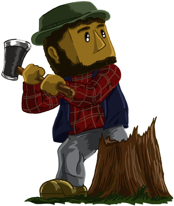 Lumberjack World Zombination Wood Laborer - Lumberjack World Zombination Wood Laborer (672x768)