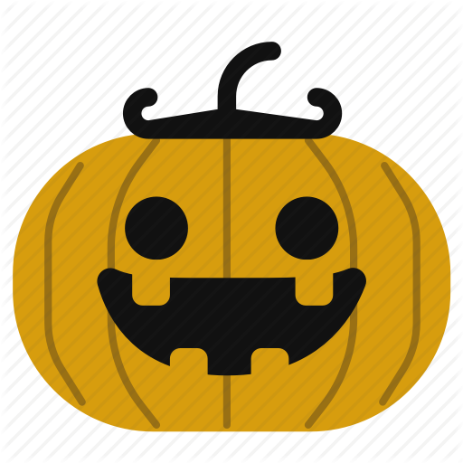 Cartoon, Cute, Halloween, Horror, Jack O Lantern, Pumpkin - Jack-o'-lantern (512x512)