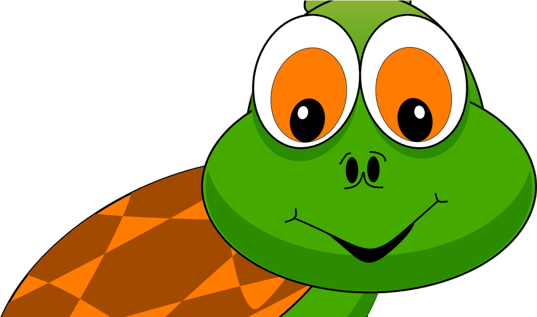 Cartoon Clip Art - Baby Floating Turtle Round Ornament (1200x630)