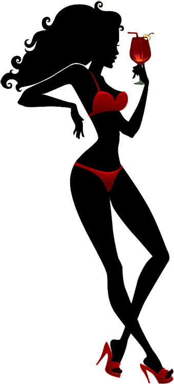 Nel Art Design - Skinny Girls Silhouettes (425x770)