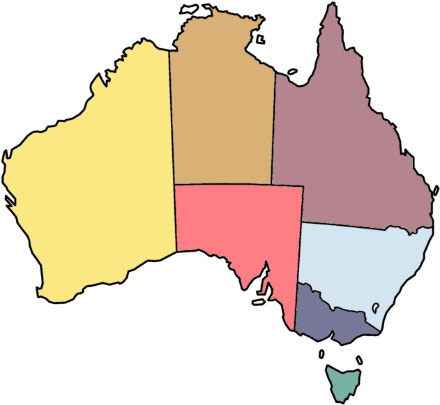 8 States And Territories Of Australia (641x599)