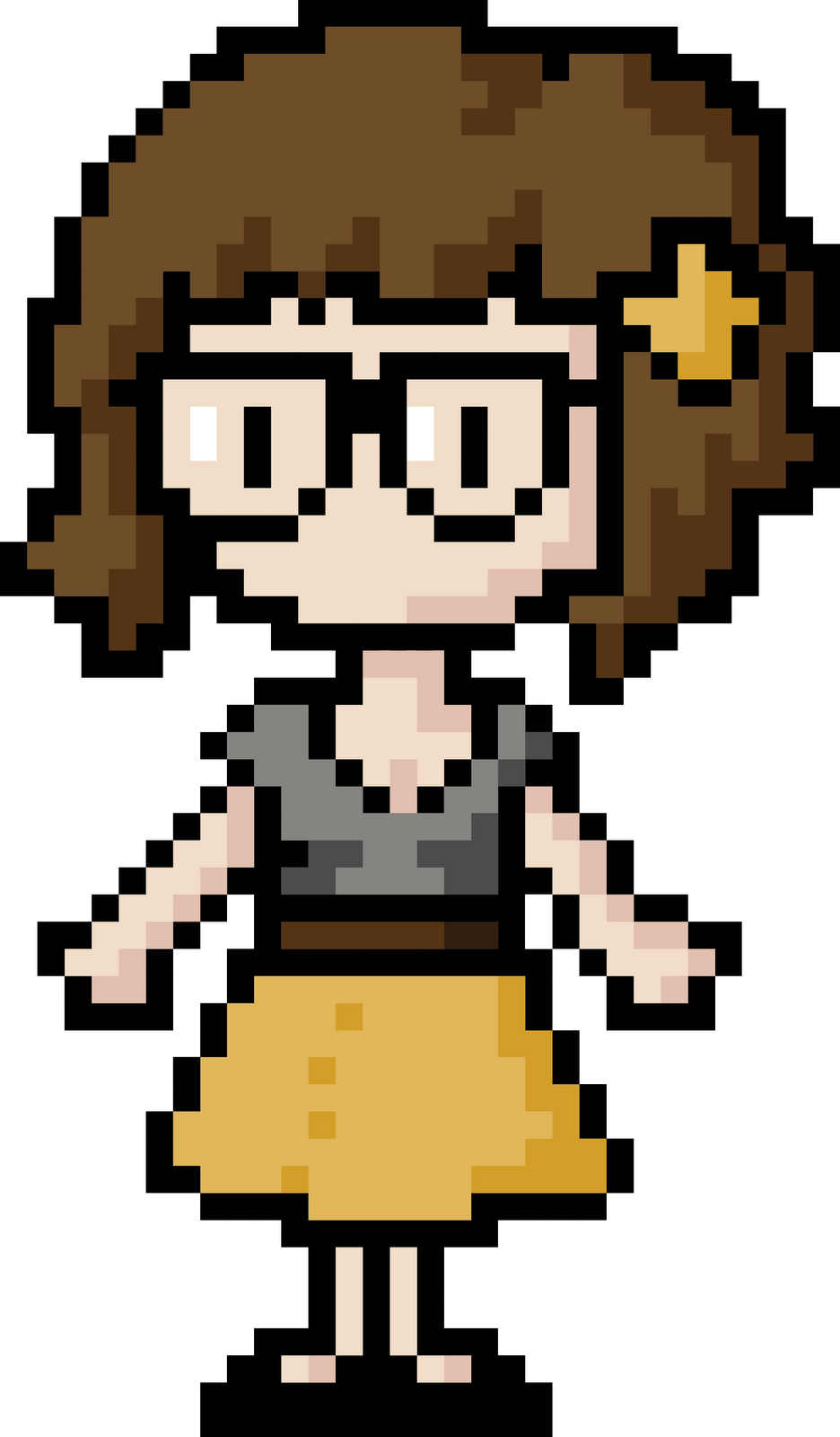 8bit Tessa - 8 Bit Person Png (936x1600)