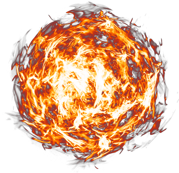 Fireball No Background - Fire Overlay For Episode Interactive (800x600)