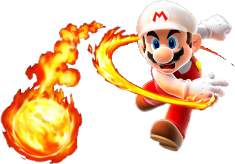 Flame On How To Make A Hold-able Fireball [video] - Super Mario Galaxy Fire Mario (493x384)