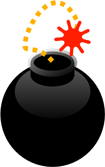Exploding Bomb Gif Animated (500x792)