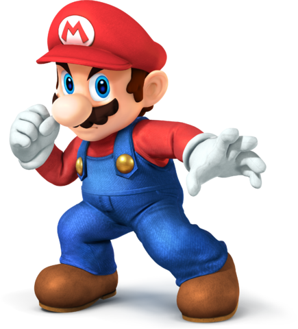 Mario - Super Smash Bros Wii U Mario (435x480)