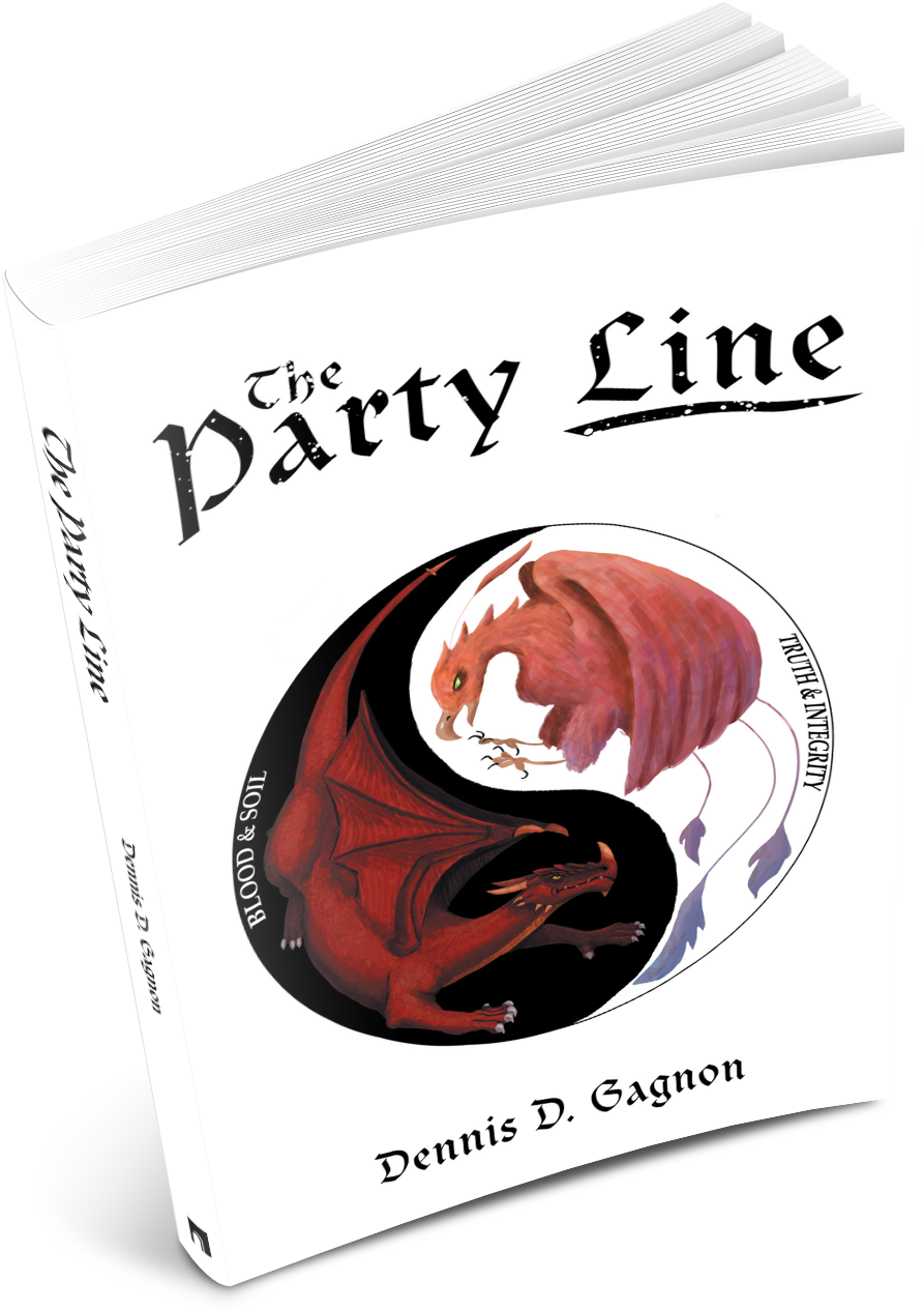 As An Adventurous Youth Of Seventeen Years, He Discovered - The Party Line (1000x1267)