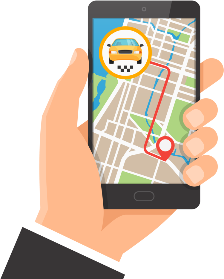 Book A Ride As Easy As 1 2 - Taxicab (1000x1000)