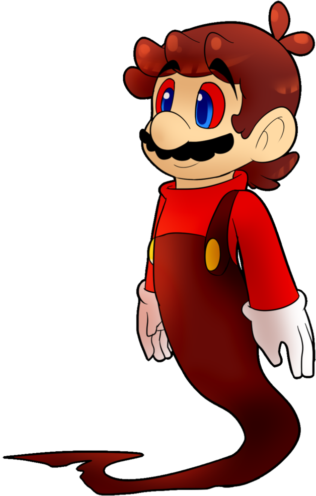 Fire Mario By Baconbloodfire - Fire Mario And Star Luigi (770x1038)