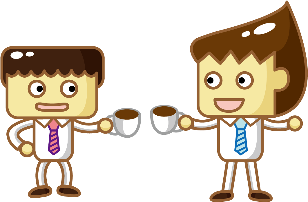 Cartoon Laborer Drawing Illustration - Business Man (1134x1134)