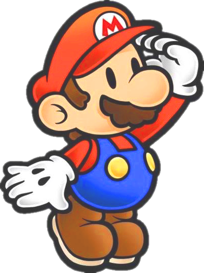 Papermario Ssb5 - Paper Mario Alternate Costumes (403x540)