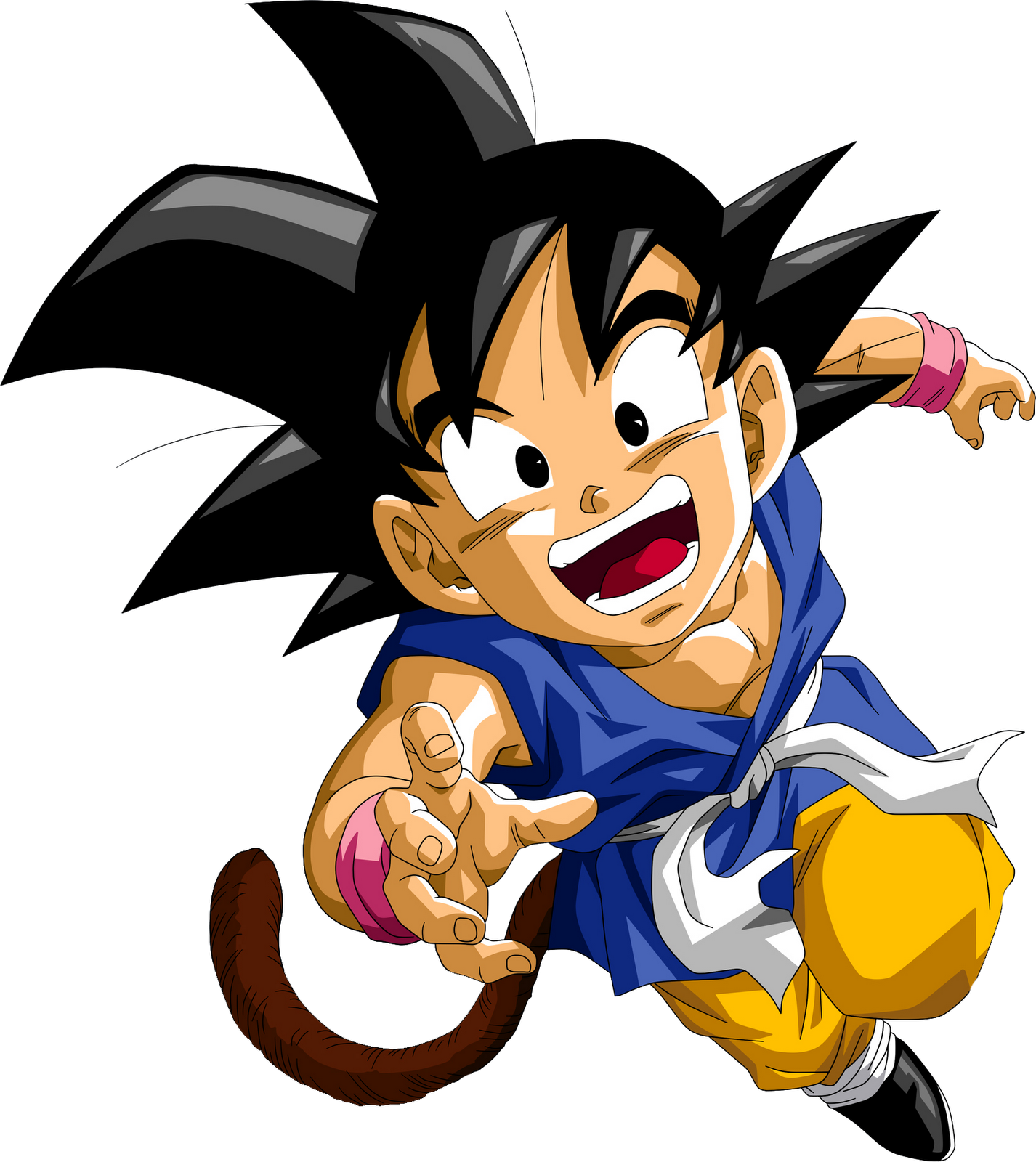 Render Dragon Ball Kid Goku - Son Goku Dragon Ball Gt (1426x1600)
