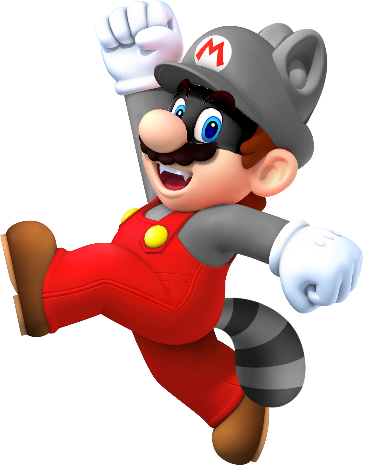 New Super Mario Bros - Super Mario Bros Raccoon Mario (1256x1625)