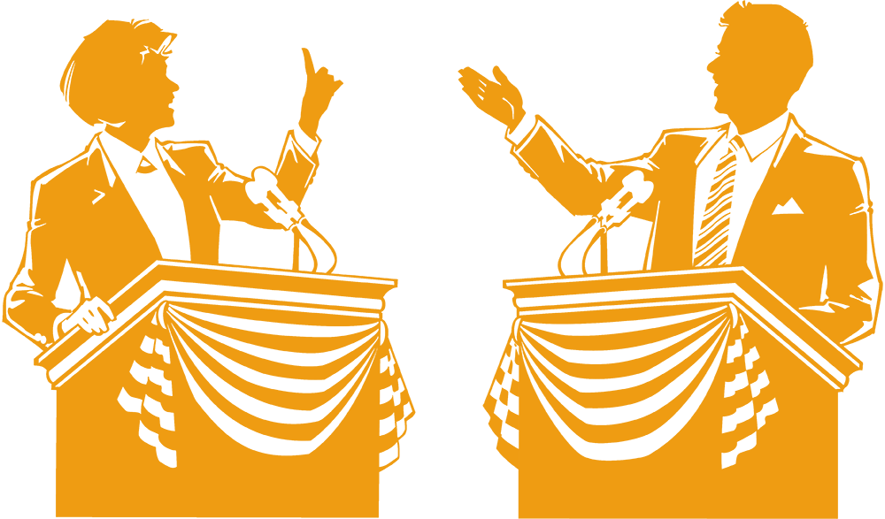 Policy Debate Public Speaking Clip Art - Debate Clipart Png.