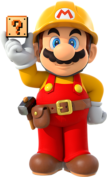 By Miyamoto's Own Account, Mario's Profession Was Chosen - Super Mario Maker Artwork (372x624)