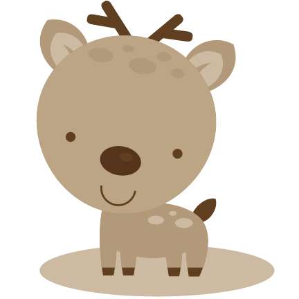 Woodland Animals Clipart Deer (432x432)