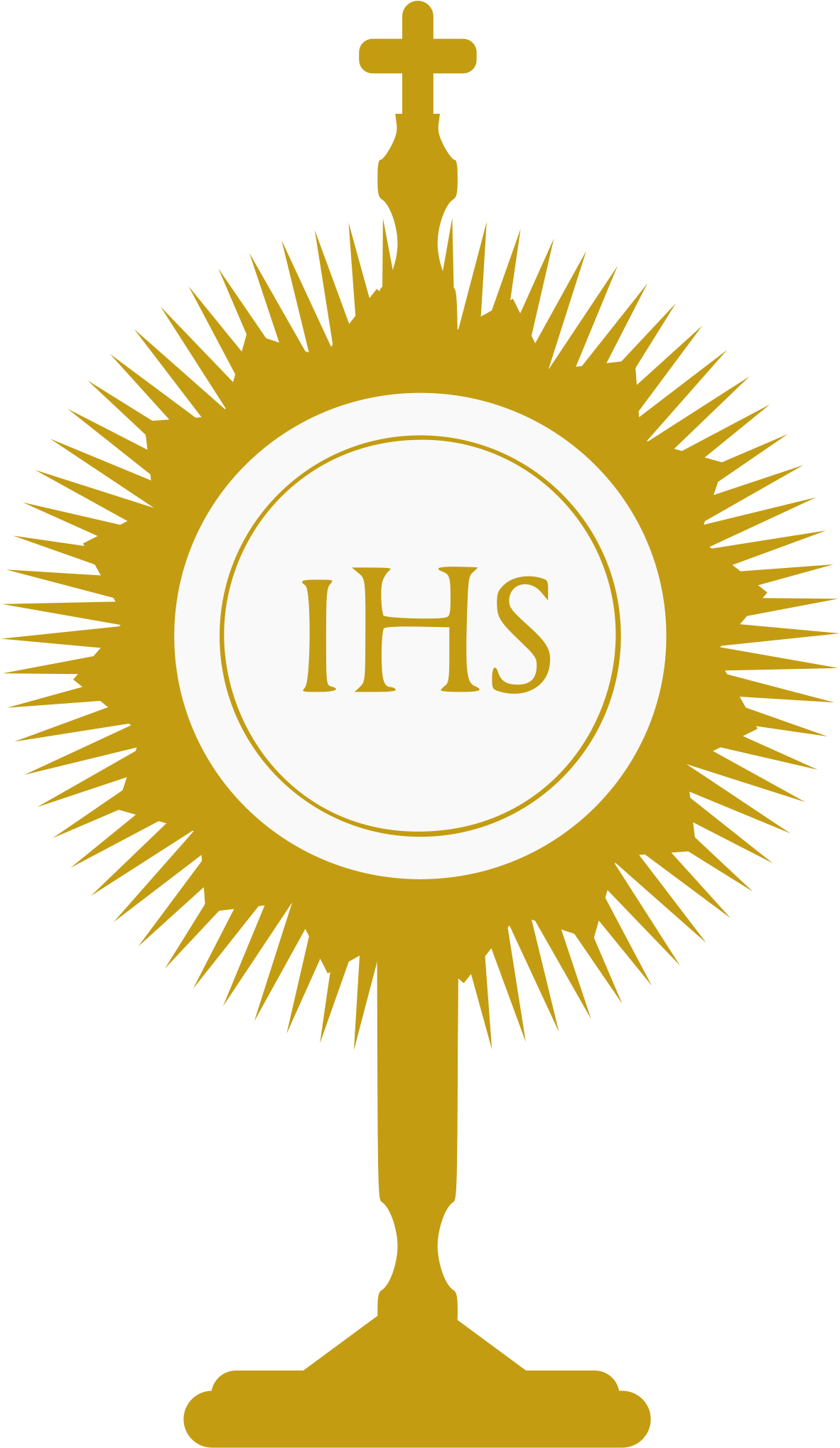 Eucharist Clipart Eucharist Ihs Clip Art At Clker Vector - Blessed Sacrament Icon (2400x2400)