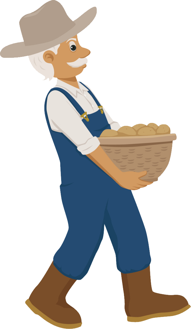Farmer - Farmer Png (650x1116)