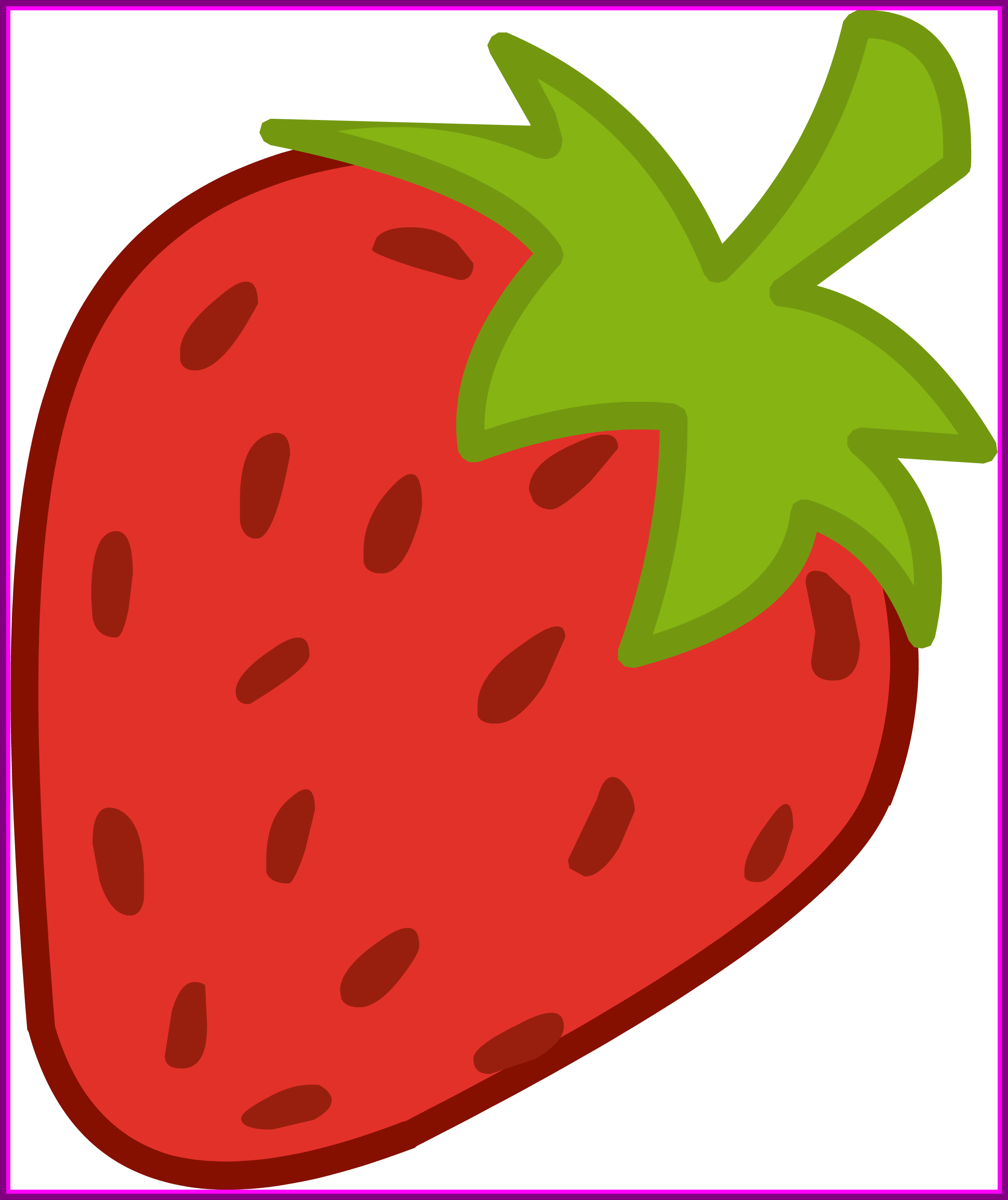 Download Inspiring Free Strawberry Clip Art - Download Inspiring Free Strawberry Clip Art (2462x2930)