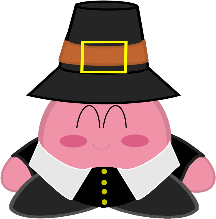Pilgrim Kirby By Kuren247 - Cartoon (873x914)