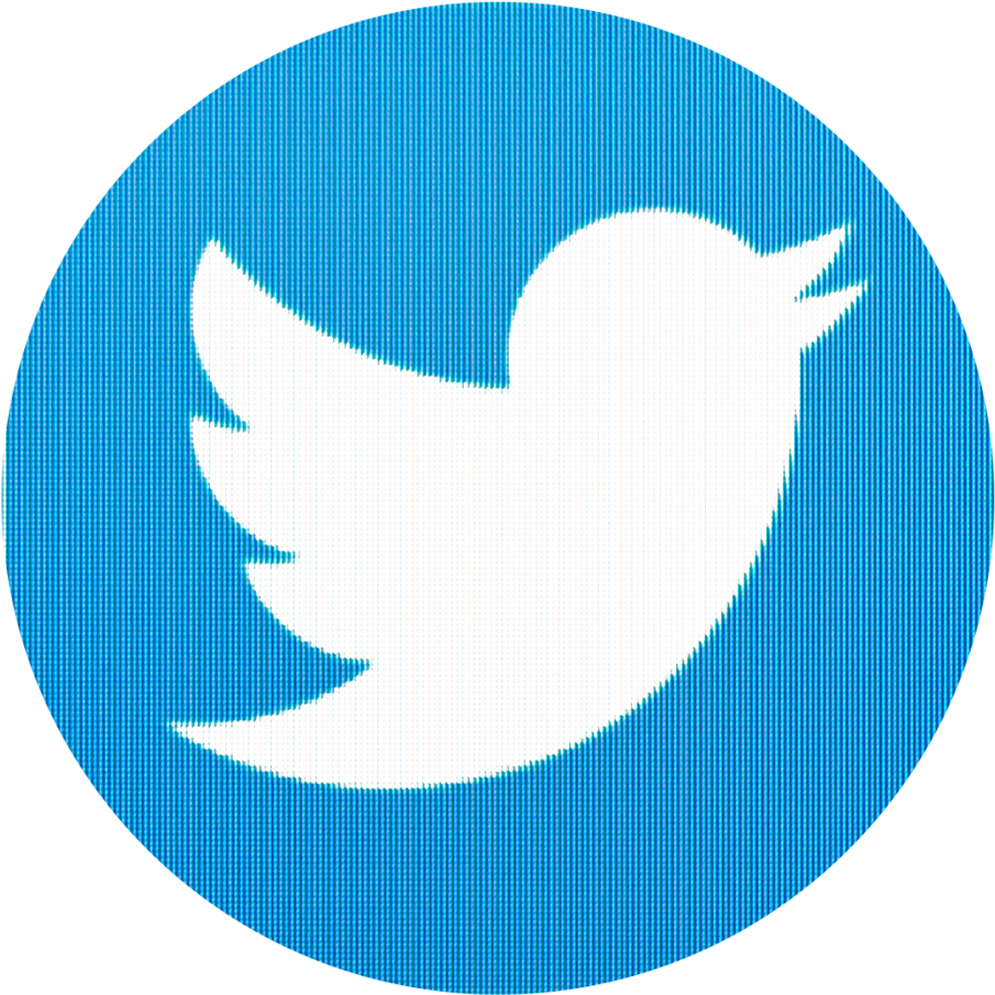 Twitter - Red Social Media Icons Png (1000x1001)
